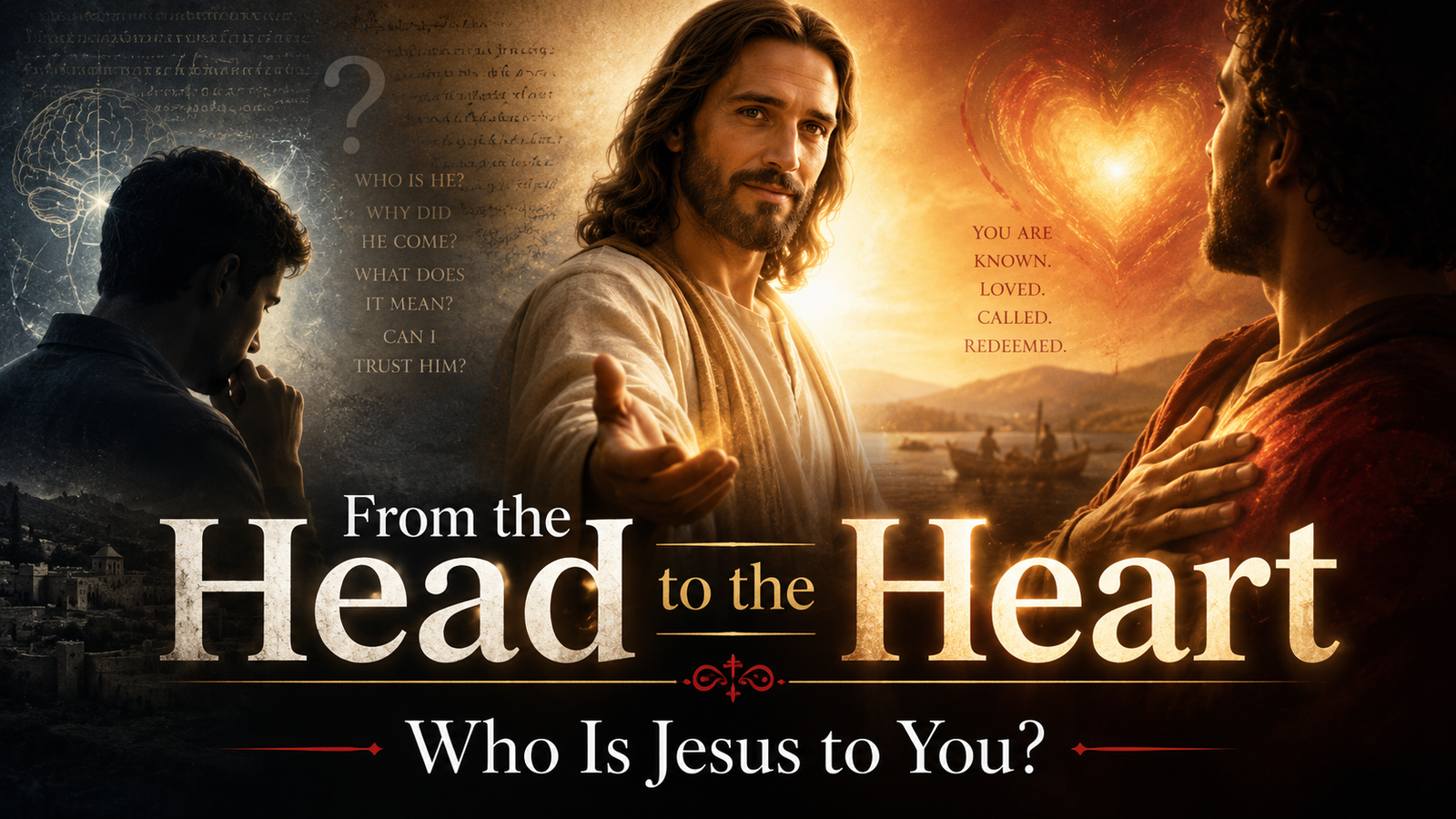 From the Head to the Heart: Who Is Jesus to You?